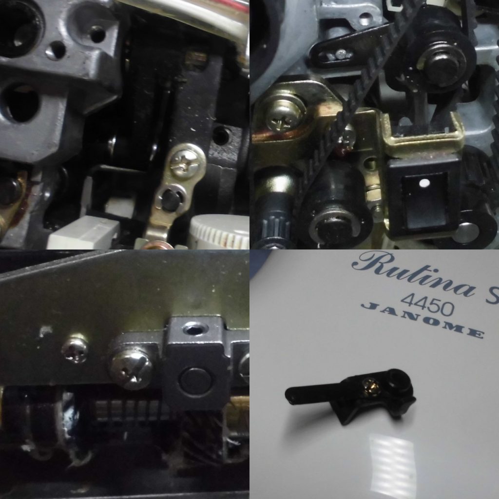 RutinaST4450の全体オーバーホールメンテナンス修理｜JANOMEミシン