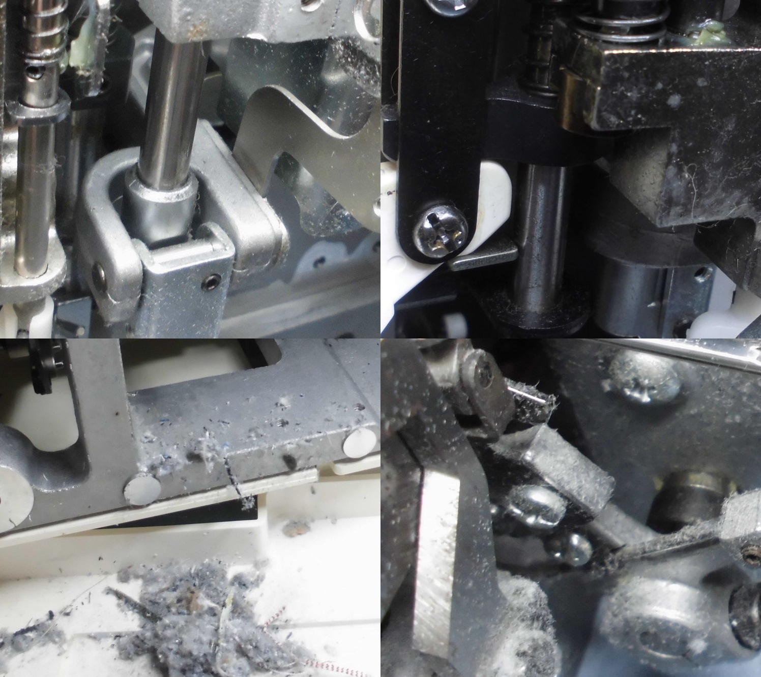 衣縫人 BL55EXの修理内容｜はずみ車が回らない、モーター音、動かない