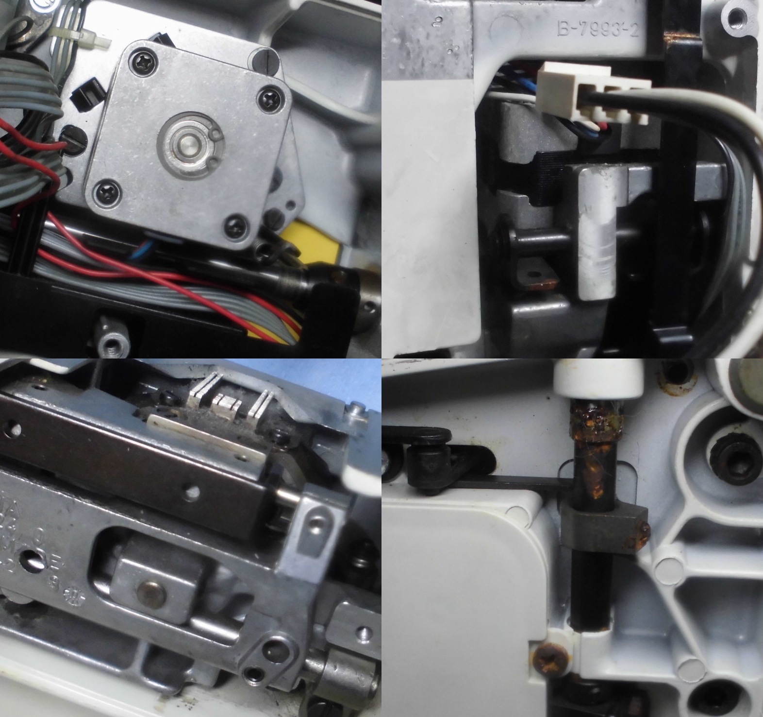 Holidaynu1240の修理｜布が進まない、返し縫いのまま戻らない、送らない