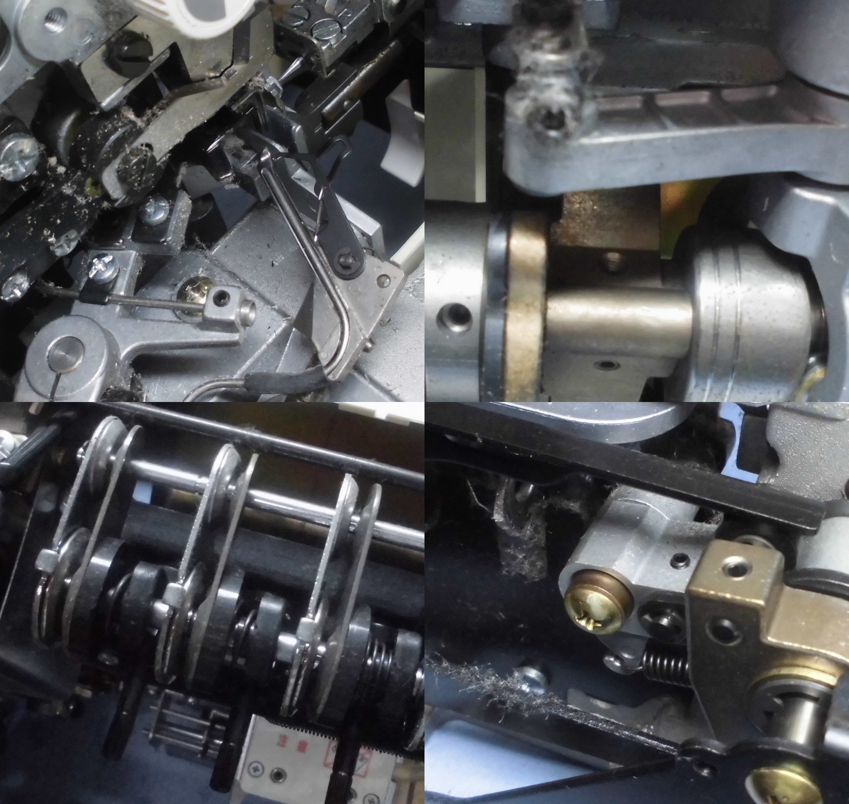 衣縫人シリーズの故障や不具合｜はずみ車が固く回らない、動かない