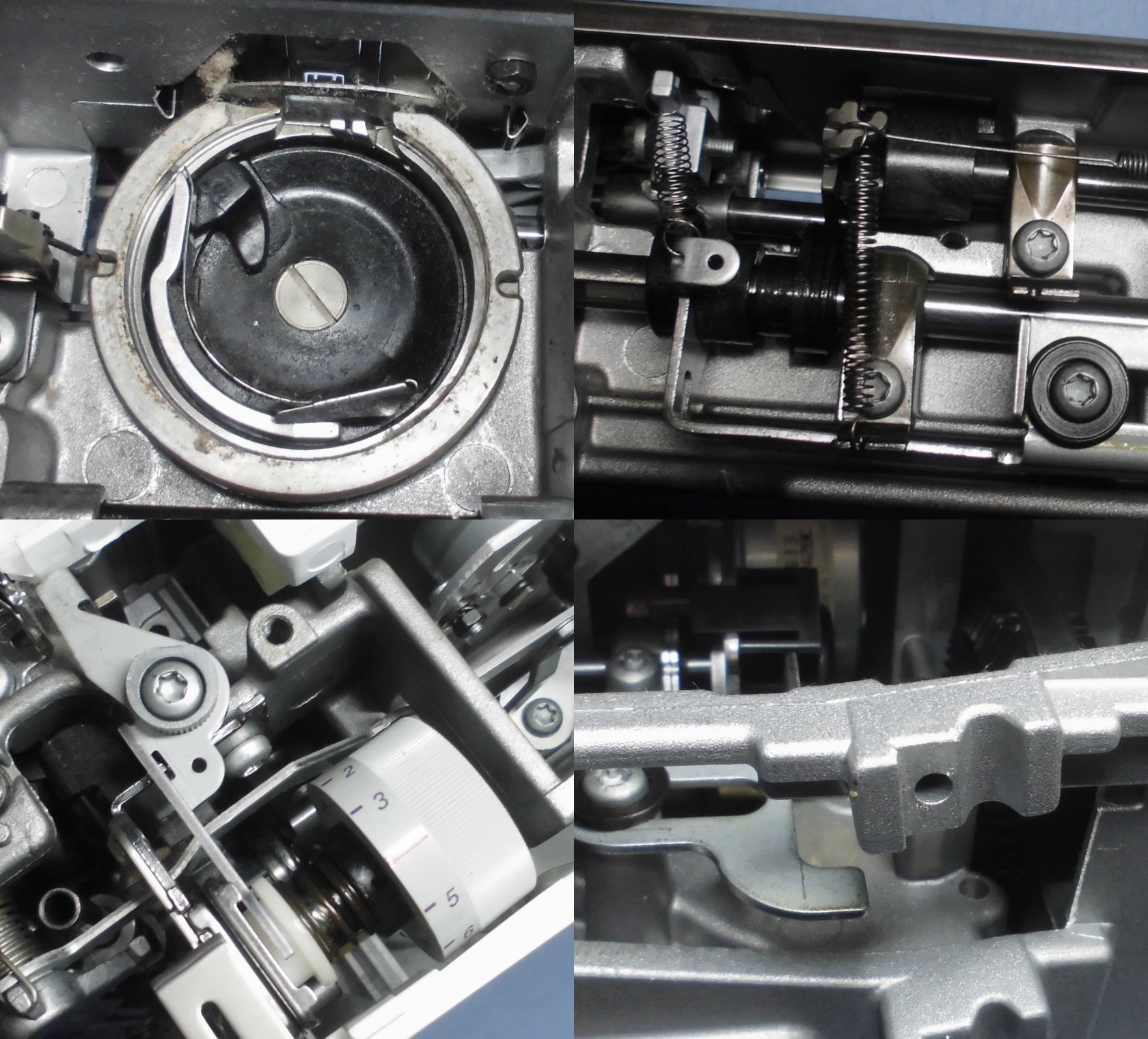 BERNINA130の故障や不具合|布押えが弱い、模様が縫えない、糸調子が悪い、異音