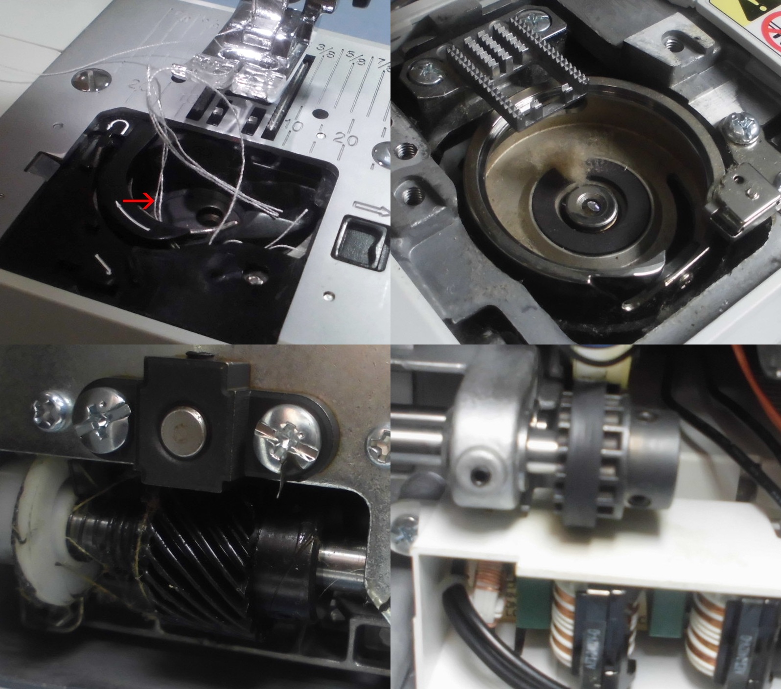 シンガーミシンSN771の全体メンテナンス｜SINGERミシン