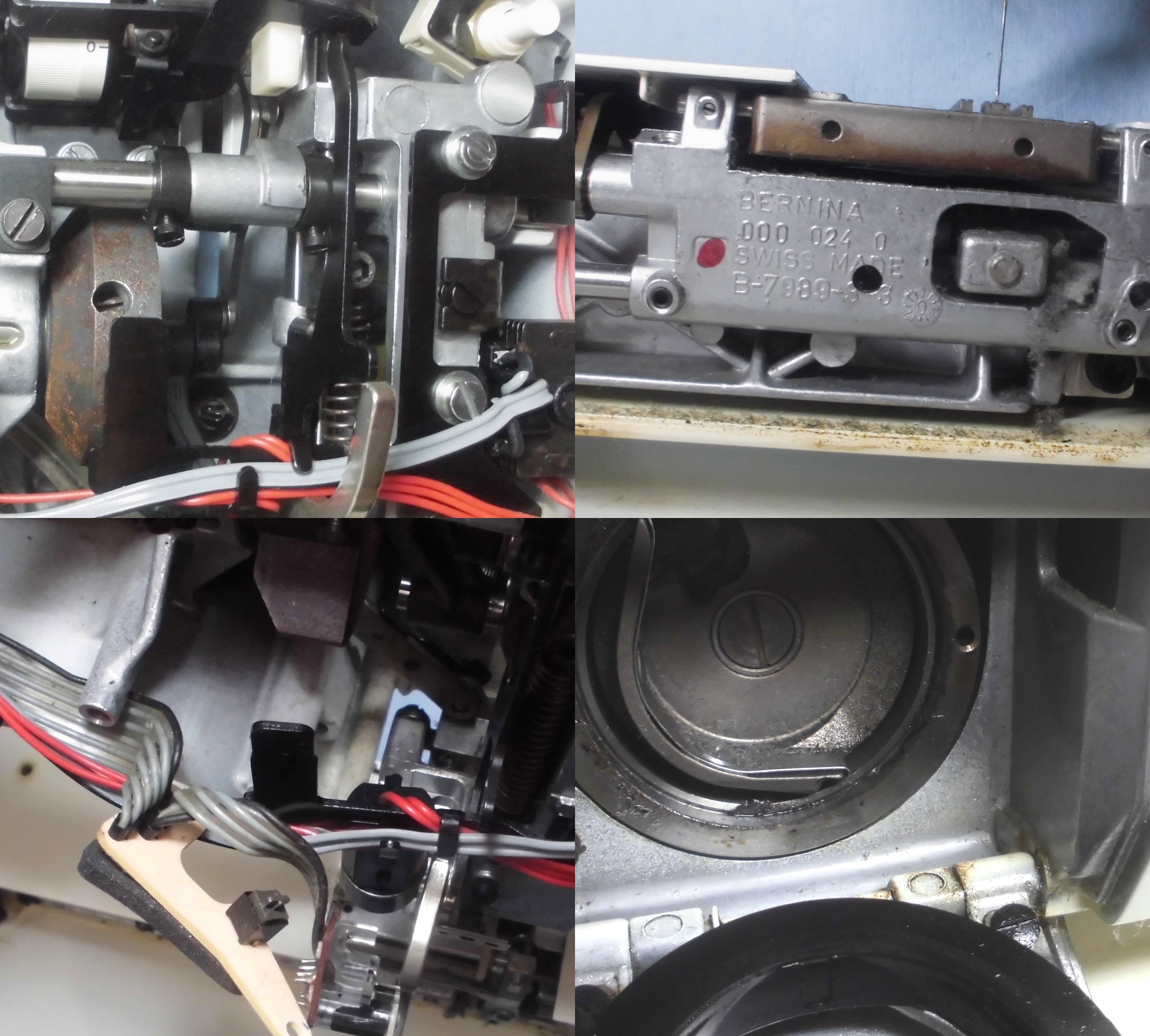 ホリデーヌ1240の故障や不具合｜返し縫いが出来ない、部品の交換、部品の取付け