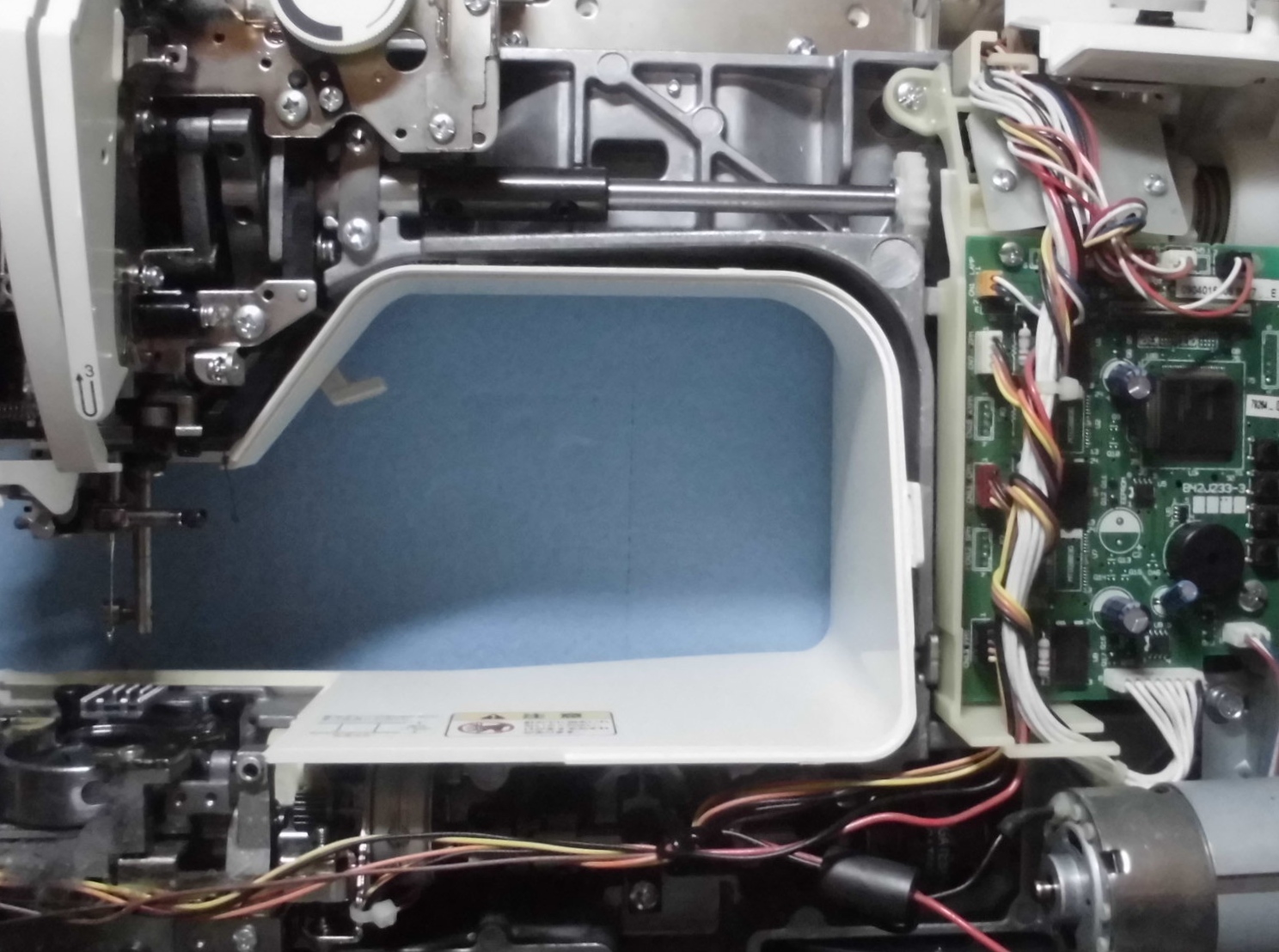 ブラザーミシンACENTYⅡの分解オーバーホールメンテナンス修理｜CPS72シリーズ