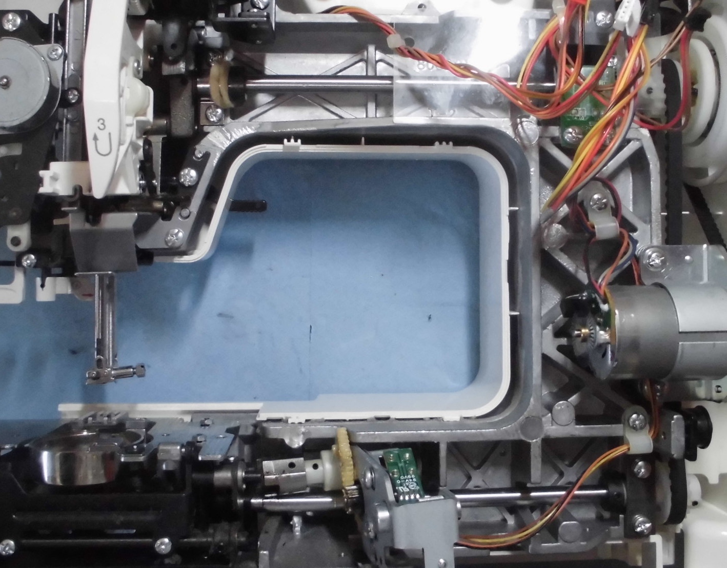 ジャノメミシンIJ501の分解オーバーホールメンテナンス修理