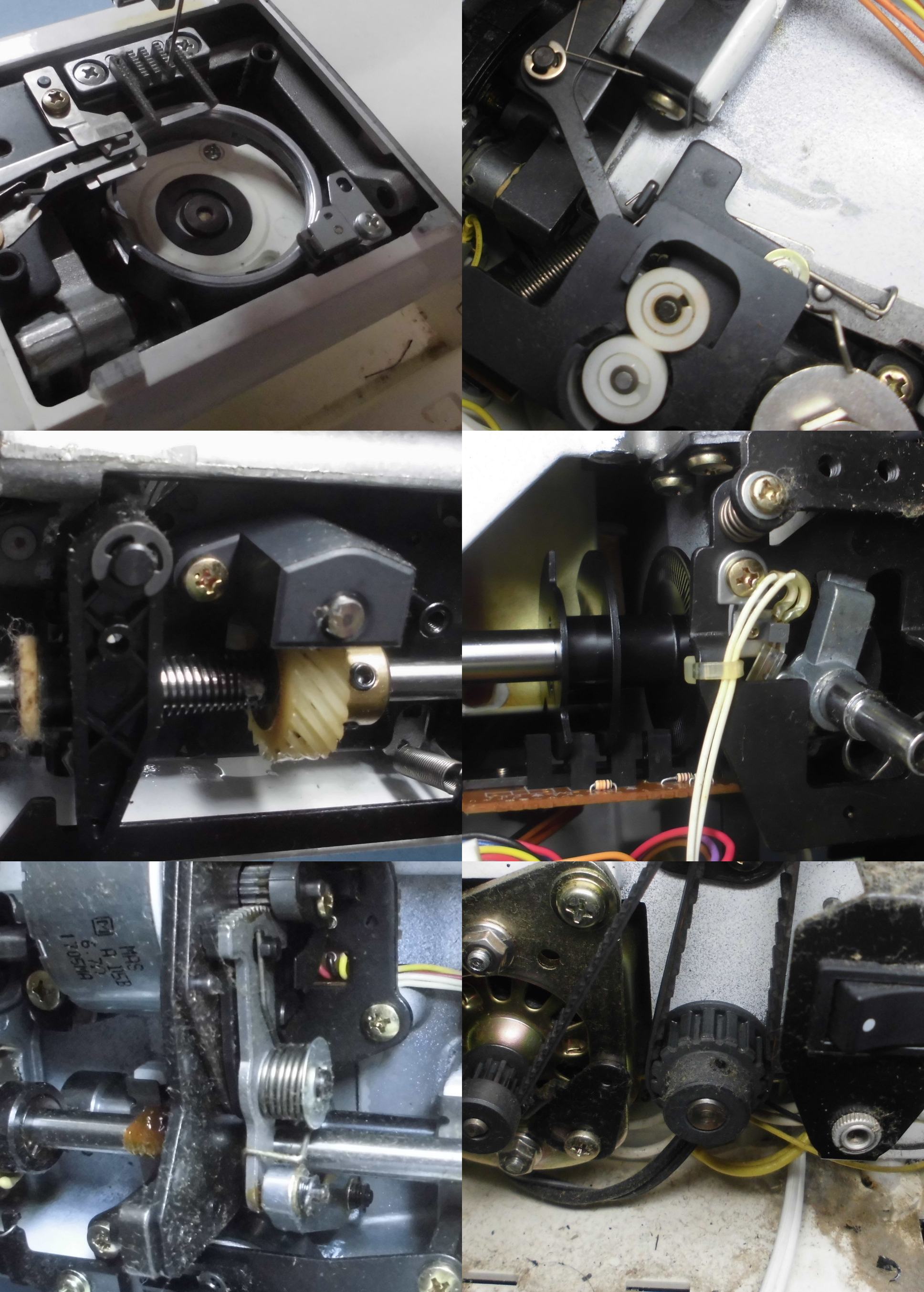 Apricot Computer9700の全体オーバーホールメンテナンス修理|シンガーミシン