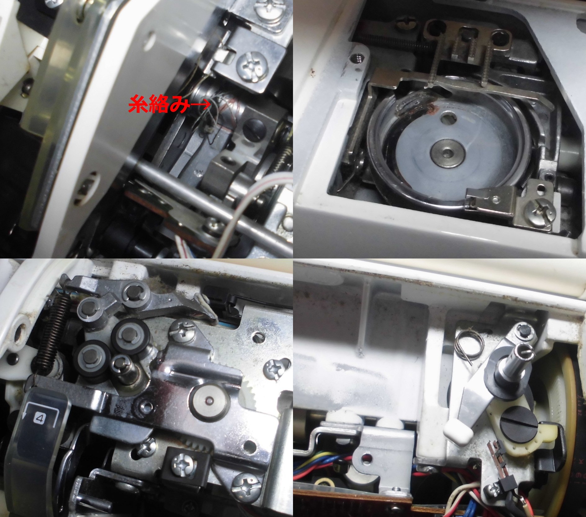 ブラザーミシンTendy7000の故障や不具合|針が動かない、縫えない、糸調子不良