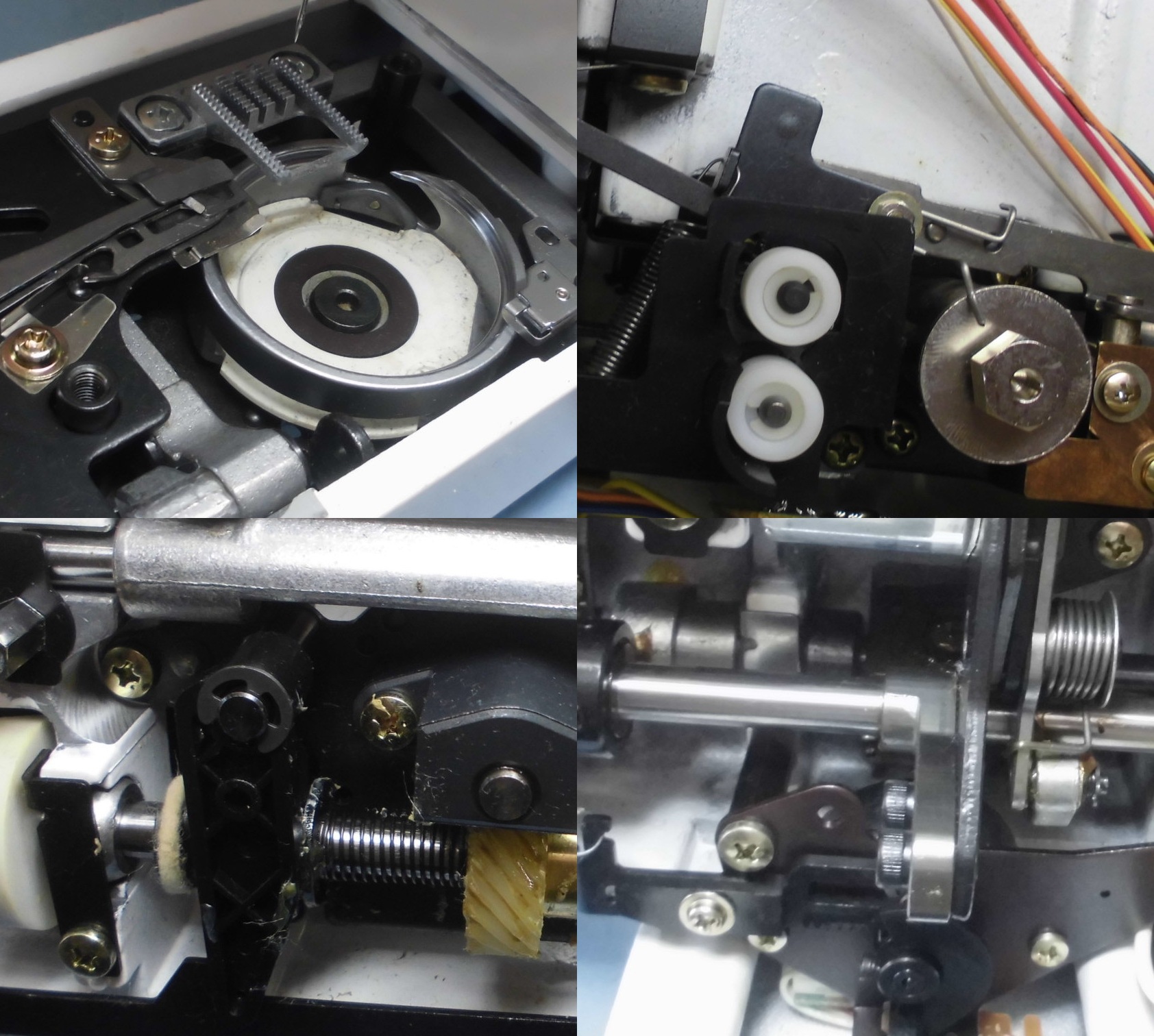 Apricot9700の故障や不具合|はずみ車が回らない、動かない、固着、縫えない、糸調子不良