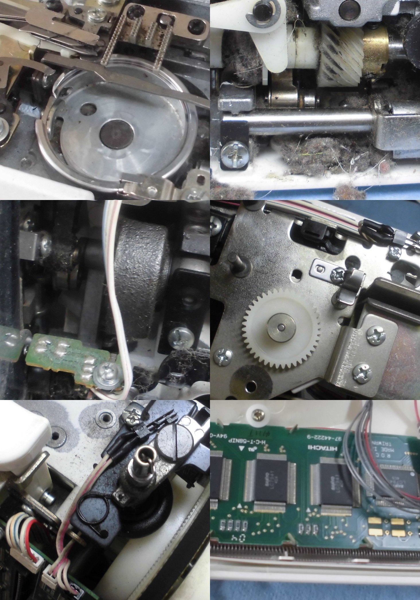 ZZ3-B897(MIMOLLET-L)の分解オーバーホールメンテナンス修理|ブラザーミシン