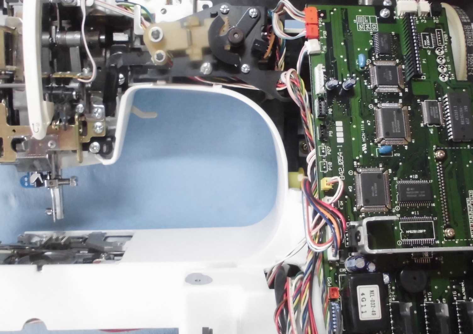 ZZ3-B897（MIMOLLET-L）の分解オーバーホールメンテナンス修理｜brotherミシン