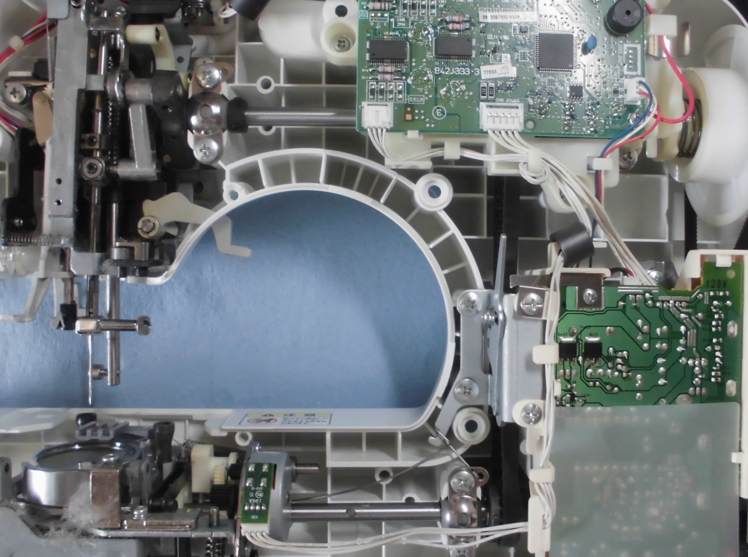 CPS42の分解オーバーホールメンテナンス修理｜MS201｜ブラザーミシン修理