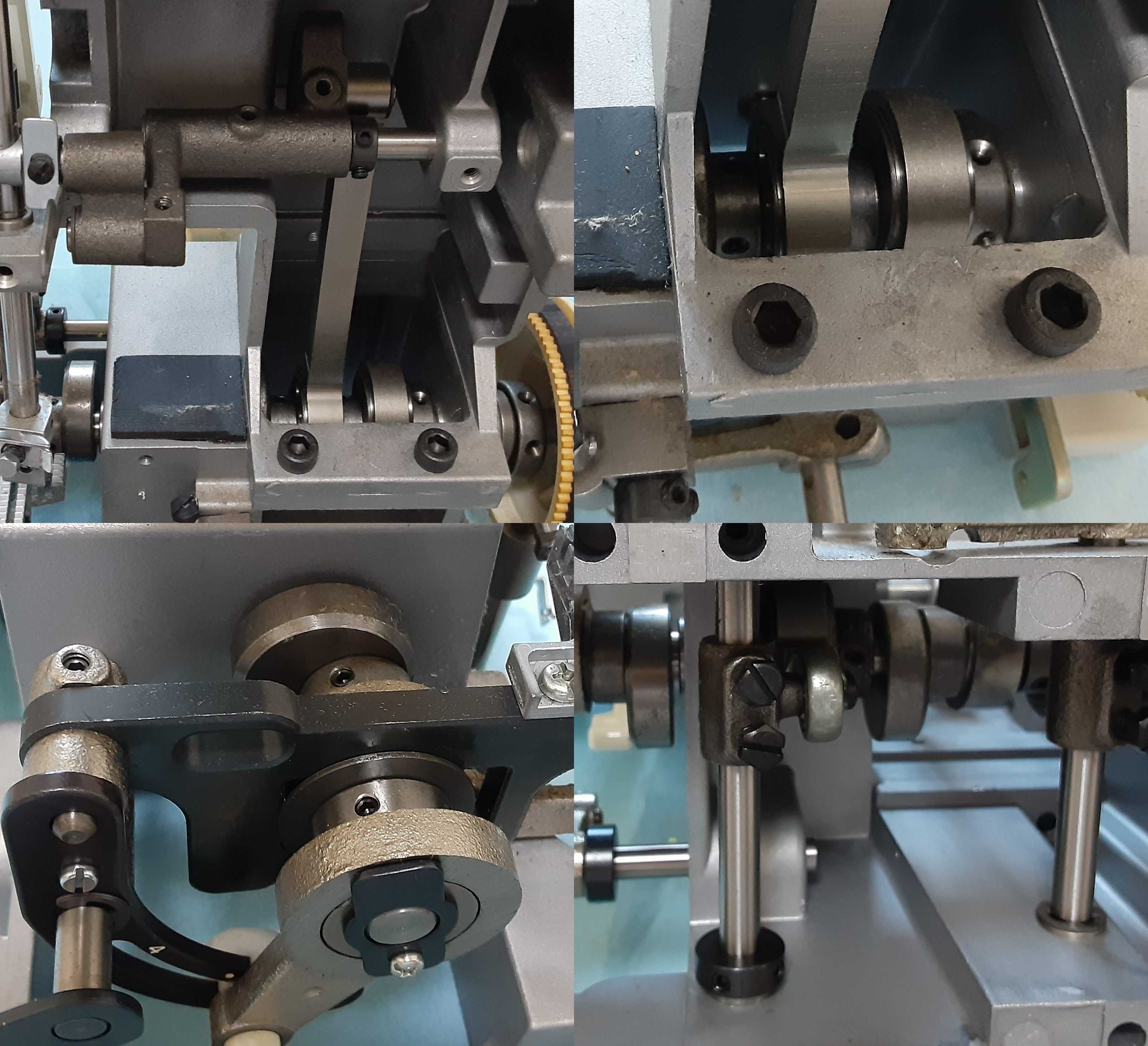 マミーロックSL-212NRの分解、全体オーバーホールメンテナンス|ロックミシンの分解画像