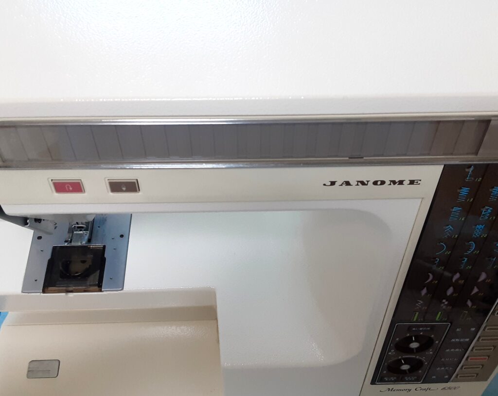 ジャノメミシンの修理｜メモリークラフト6500の正面画像